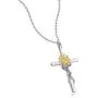 DIOFRG Sunflower Cross Necklace Sterling Silver Dainty Sunshine Pendant for Women Mom Christmas Valentines Day Anniversary Wife Friend Flower Teen Girl Gifts Jewelry DIOFRG Sunflower Cross Necklace Sterling Silver Dainty Sunshine Pendant for Women Mom Christmas Valentines Day Anniversary Wife Friend Flower Teen Girl Gifts Jewelry