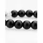 BBTO Howlite Bracelet Black Matte Agate Bracelet Couples Bracelet Distance Bracelet Energy Beads Bracelet (Style Set 1, 4 Pieces)