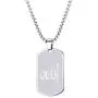 TIANYI Pendant Necklace for Men, Stainless Steel Dog Tag Jewelry