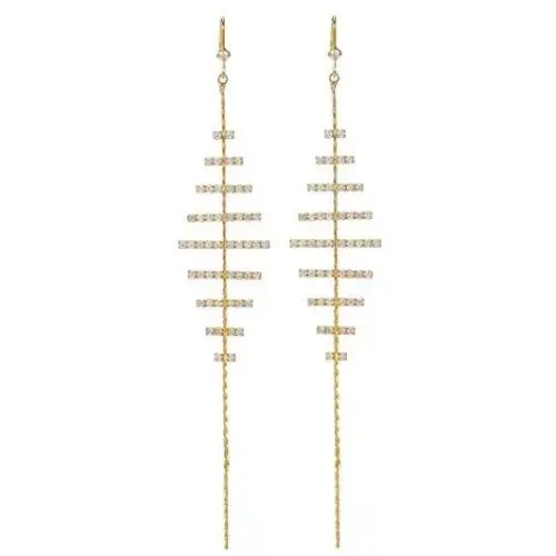 Fashion Irregular Long Tassel Leaf Earrings Long Fringe Chain Crystal CZ Drop Dangle Earrings for Women Girls