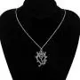 Thistle Luckenbooth Necklace Scotland Necklace Outlander Jewelry Crown Ireland Irish Royalty Outlander Necklace