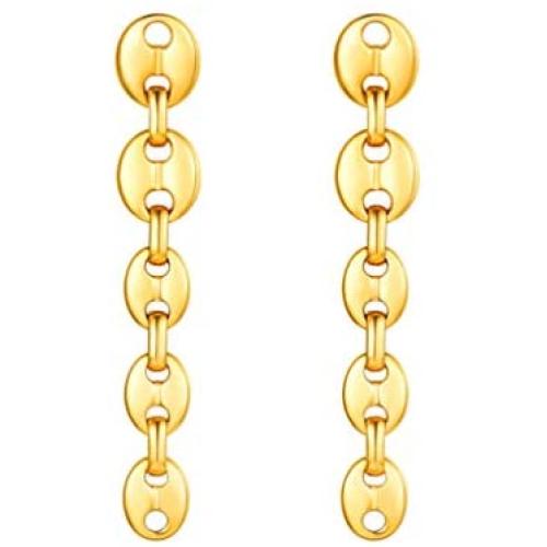 Fashion Earrings for Women, Stainless Steel/18K Gold Plated, nickel-free,Hypoallergenic Earrings for Sensitive Ears, Come Gift Box