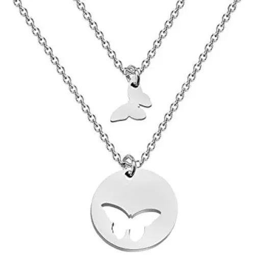 BAUNA Mother Daughter Gifts Mother and Daughter Necklace Set for 2 Butterfly Necklace Matching Jewelry for Mommy and Me BAUNA Mother Daughter Gifts Mother and Daughter Necklace Set for 2 Butterfly Necklace Matching Jewelry for Mommy and Me