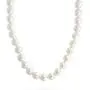 Bling Jewelry White Strand Necklace for Women Rhodium Plated Crystal Clasp Simulated Pearl 10MM 16 Inch Bling Jewelry White Strand Necklace for Women Rhodium Plated Crystal Clasp Simulated Pearl 10MM 16 Inch