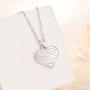 FREECO 925 Sterling Silver Urn Necklace for Ashes - Angel Wing Heart Cremation Memorial Pendant Keepsake Necklace Jewelry Gifts with Fill Kit