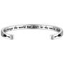 FUSTMW Inspiration Cuff Bracelets Friendship Bracelets Encouragement Gift for Her Let Your Smile Change The World