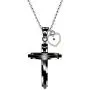 Uloveido Mens Stainless Steel Jesus Cross Necklace Real Mustard Seed Pendant Necklace Unique Design Y619 Uloveido Mens Stainless Steel Jesus Cross Necklace Real Mustard Seed Pendant Necklace Unique Design Y619