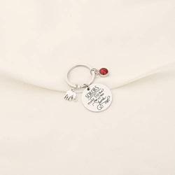 UJIMS Delta Sigma Theta Sorority Paraphernalia Jewelry Funny Sisterhood Keychain Sorors Make The Best Of Friend Gift for Her Greek Inspired Sorority Gift