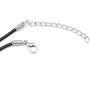 Trilogy Jewelry Pewter Eye of Horus Ra Egyptian Pendant on Leather with Swarovski Crystal for Birthday
