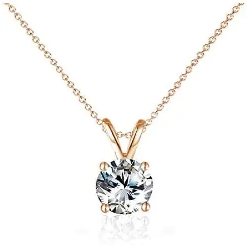 St.Claire 18K Swarovski Crystal Jewelry Necklaces Rose Gold Pendant Necklace Dainty Cubic Zirconia Necklace for Women Jewelry Necklace Happy Mothers Day Gifts Wedding Anniversary St.Claire 18K Swarovski Crystal Jewelry Necklaces Rose Gold Pendant Necklace Dainty Cubic Zirconia Necklace for Women Jewelry Necklace Happy Mothers Day Gifts Wedding Anniversary