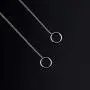 VU100 Dainty Threader Earrings for Women Teen Girls, Stainless Steel Hypoallergenic for Sensitive Ears, Long Chain Piercing Dangle Arrow, Spike, Cone Earrings Gifts VU100 Dainty Threader Earrings for Women Teen Girls, Stainless Steel Hypoallergenic for Sensitive Ears, Long Chain Piercing Dangle Arrow, Spike, Cone Earrings Gifts