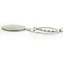 Ann Claridge Stealie Necklace, on 20'' Snake Chain, Pure 304 Stainless Steel, Grateful Dead Head Skull Lightening Bolt Charm Pendant with 20'' Long Chain (50.8cm) Smooth Snake Chain