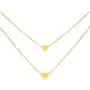 Makone Heart Necklace Gold 18k Layered Choker Necklace Gift for Women Girls Necklace Adjustable Layering Jewelry Set Makone Heart Necklace Gold 18k Layered Choker Necklace Gift for Women Girls Necklace Adjustable Layering Jewelry Set