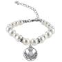 SEIRAA Outlander Inspired Jewelry Scottish Thistle Gifts Outlander Fans Scotland National Symbol Pearl Bracelet