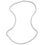 JFSG 316L Stainless Steel Wheat Link Chain Necklace for Men Or Women 3/4/5/6mm 16 to 36 Inches
