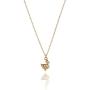 MaLove Cute Duck Inspirational Pendant Necklace, Handmade Gold-Tone Plated Pendant Necklace Jewelry Gift for Women