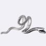 MAELOVE Sterling Silver Snake Earrings Cuff Wraps Ear Clips No Piercing Women Girls Cute Animal Auricle Wrap Earring Women Jewelry Simple Delicate Minimalist Stud Earrings Gift for Her