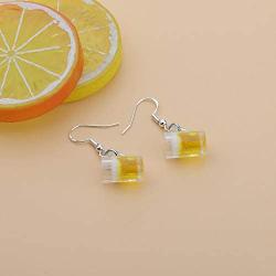 BAUNA Beer Mug Earrings Beer Lover Gift Alcohol Gift Miniature Beer Earring For Beer Drinker