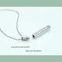 Urn Necklaces for Ashes for Women Girls Cremation Jewelry 925 Sterling Silver Eternity Memorial Forever in My Heart Ashes Keepsake, Adjustable Silver Chain 18+2 Inches Urn Necklaces for Ashes for Women Girls Cremation Jewelry 925 Sterling Silver Eternity Memorial Forever in My Heart Ashes Keepsake, Adjustable Silver Chain 18+2 Inches
