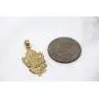 CaliRoseJewelry 10k Hindu Lord Ganesh Ganesha Elephant Hindu God of Fortune Charm Pendant CaliRoseJewelry 10k Hindu Lord Ganesh Ganesha Elephant Hindu God of Fortune Charm Pendant