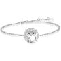 YZSFMZGE Owl Bracelet for Women 925 Sterling Silver Adjustable Bracelet