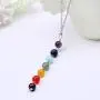 YUANKEXIANG Chakra Necklace 7 Chakra Stones Pendant Necklace Beads Gemstone Healing Crystals Jewelry Birthday YUANKEXIANG Chakra Necklace 7 Chakra Stones Pendant Necklace Beads Gemstone Healing Crystals Jewelry Birthday