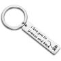 AKTAP Boyfriend Gift I Love You to Uranus and Back Couple Keychain Gifts for Girlfriend