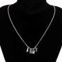 UJIMS Korean Group Army Gift Army Members Name Pendant Army Necklace for Fans BFF Kpop Bangtan Boys Jewelry for Women
