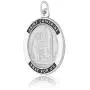 Saint Catherine of Siena Round Shape Pendant in 925 Sterling Silver Saint Catherine of Siena Round Shape Pendant in 925 Sterling Silver