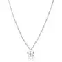 Molly B London Sterling Silver Butterfly Necklace with White Topaz - Ideal Teen Birthday Gift or Graduation Jewelry