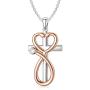 MISTBEE Sterling Silver Stethoscope Necklace Doctor Nurse Medical Jewelry Angel Wings/Cross Necklaces Medical Nurse Gifts for Women