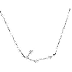 PAVOI 14K Gold Plated Astrology Constellation Horoscope Zodiac Necklace 16-18''