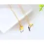 MYANAIL Cartoon Bird Necklace for Girl Cute Toucan Sparrow Flamingo Pendant Necklace