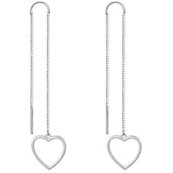 S925 Sterling Silver Threader Drop Earrings