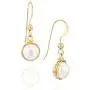 Stera Jewelry 14k Gold Filled Hand Wrapped 8mm or 10mm Cultured Pearl Earrings Weddings jewelry and Bridesmaid Gifts