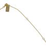 Hakimi Textured Gold-Plated Pendant Long Necklace
