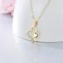 14k Yellow Gold Diamond Heart Pendant Necklace for Women, Fine Anniversary Jewelry for Wife/Girlfriend, Love Gifts for Her (0.1ct), 16+1+1 Inch 14k Yellow Gold Diamond Heart Pendant Necklace for Women, Fine Anniversary Jewelry for Wife/Girlfriend, Love Gifts for Her (0.1ct), 16+1+1 Inch