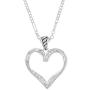 Montana Silversmiths Facets of Love Rose Gold Heart Necklace