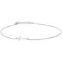 Ovian Cross Necklace for Women 18K Gold Plated Stainless Steel Sideways Cross Choker Necklace Christian Religious Layered Cross Necklace for Girls