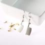 Jeni-Sely Vintage Handmade Punk Knife Style Kitchen Knife Earrings Drop Earrings Halloween Jewelry
