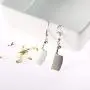 Jeni-Sely Vintage Handmade Punk Knife Style Kitchen Knife Earrings Drop Earrings Halloween Jewelry
