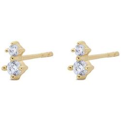 Highstreet Solid Real 14K Gold Stud Earrings| Hypoallergenic for all day wear | Multiple Fashion Styles and Trends for all occasions