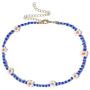 JOYID 2pcs Boho Beads Choker Necklace Chain Sweet Daisy Flower Necklaces Jewelry for Women Girls