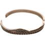 Luxe Alice Premium Fashion Accessory of Rose Gold Surgical Steel Bracelets for Women, Charm Link (Chain) Wrist Bracelet(Bangle)