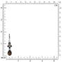 Silvershake 6.78ct. 12x8mm Natural Pear Shape Smoky Quartz 925 Sterling Silver Leverback Dangle Earrings
