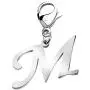 ENSIANTH Intial Letter A-Z Alphabet Charm for Bracelet Necklace Initial Stainless Steel Clasp Clip on Charm ENSIANTH Intial Letter A-Z Alphabet Charm for Bracelet Necklace Initial Stainless Steel Clasp Clip on Charm