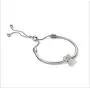Authentic EvesCity 925 Silver Adjustable Twist On/Off Silver Bracelet fits Pandora Beads Charms Authentic EvesCity 925 Silver Adjustable Twist On/Off Silver Bracelet fits Pandora Beads Charms