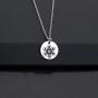 PENQI Metatron’s Cube Necklace Sacred Geometry Seals of Archangel Jewelry Angel Gift for Her Him