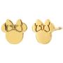 Disney Mickey Mouse Jewelry for Women and Girls, Sterling Silver Stud Earrings;