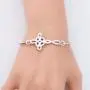 WSNANG Celtic Knot Cross Open Bangle Bracelet Religious Infinity Love Irish Celtics Jewelry Gift for Women Girls WSNANG Celtic Knot Cross Open Bangle Bracelet Religious Infinity Love Irish Celtics Jewelry Gift for Women Girls